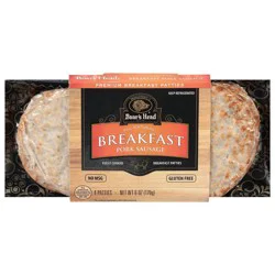Boar's Head Breakfast Pork Sausage Patties - 6oz