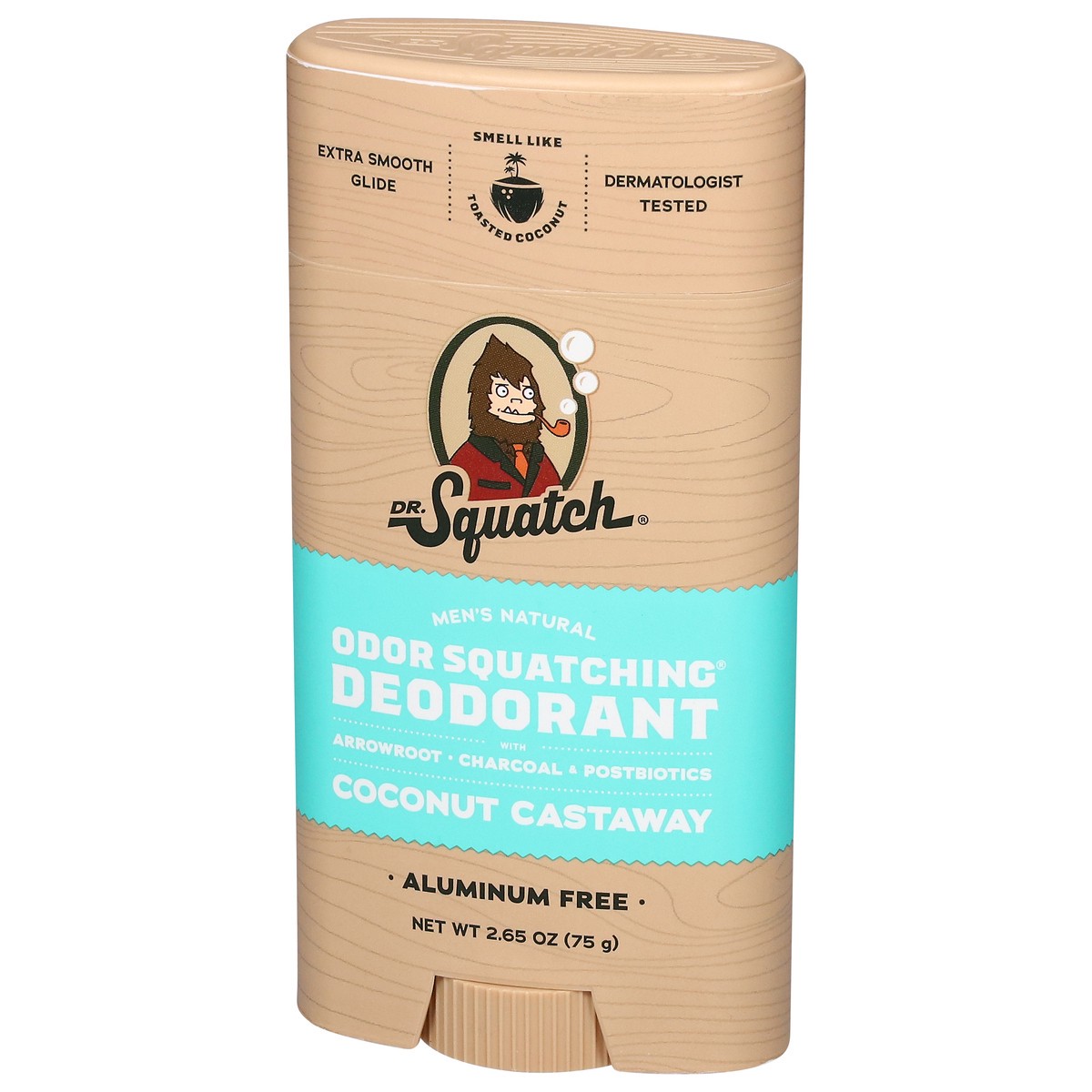 slide 13 of 13, Squatch Coconut Castaway Deodorant 2.65 oz, 2.65 oz