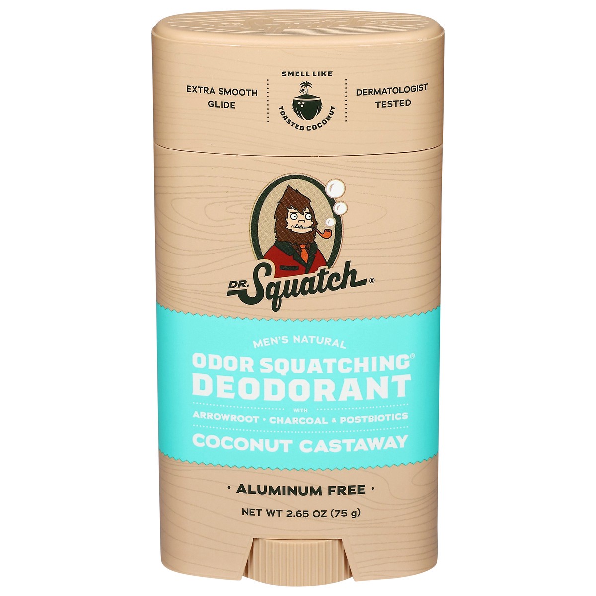 slide 1 of 13, Squatch Coconut Castaway Deodorant 2.65 oz, 2.65 oz