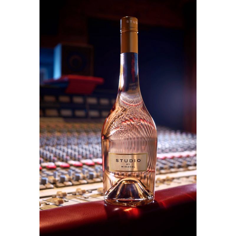 slide 2 of 3, Studio by Miraval Rosé Wine - 750ml Bottle, 750 ml