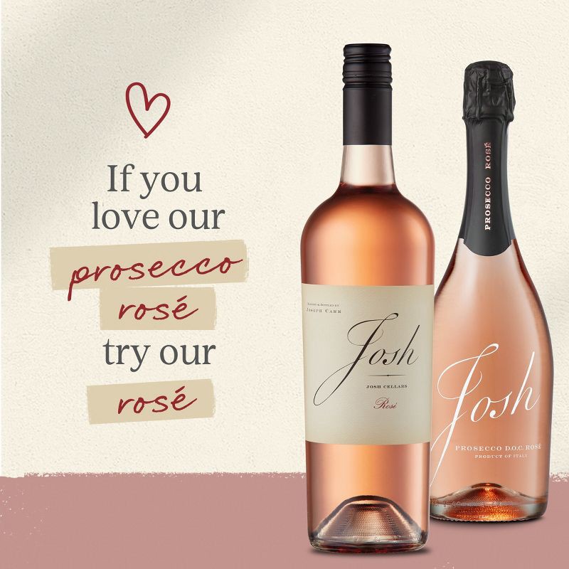 slide 6 of 11, Josh Cellars Josh Prosecco D.O.C. Rosé Wine - 750ml Bottle, 750 ml