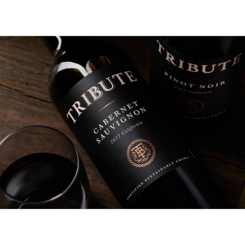 slide 3 of 7, Tribute Cabernet Sauvignon Red Wine - 750ml Bottle, 750 ml