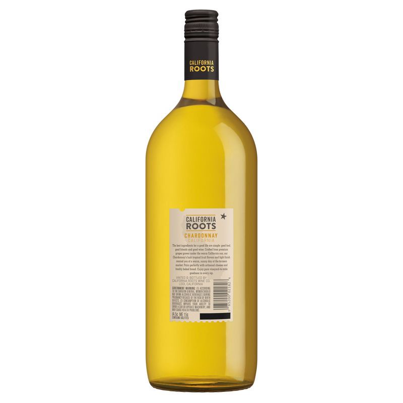 slide 7 of 7, Chardonnay White Wine - 1.5L Bottle - California Roots™, 1.5 liter
