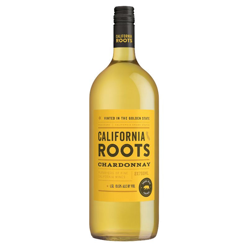 slide 1 of 7, Chardonnay White Wine - 1.5L Bottle - California Roots™, 1.5 liter