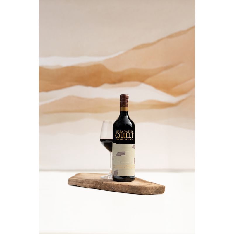 slide 2 of 5, Quilt Cabernet Sauvignon Red Wine - 750ml Bottle, 750 ml