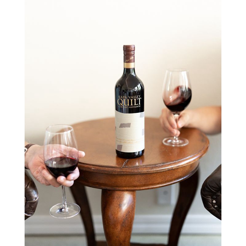 slide 3 of 5, Quilt Cabernet Sauvignon Red Wine - 750ml Bottle, 750 ml