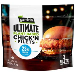 Gardein Ultimate Frozen Plant-Based Chick'n Filets - 15oz