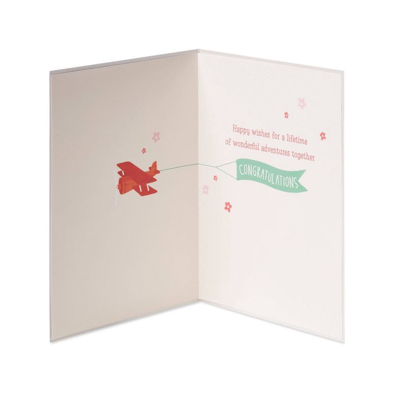slide 5 of 5, Wedding Card 'Just Married' - PAPYRUS, 1 ct