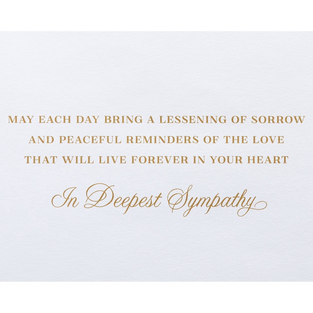 Sympathy Greeting Card Floral PAPYRUS 1 ct Shipt