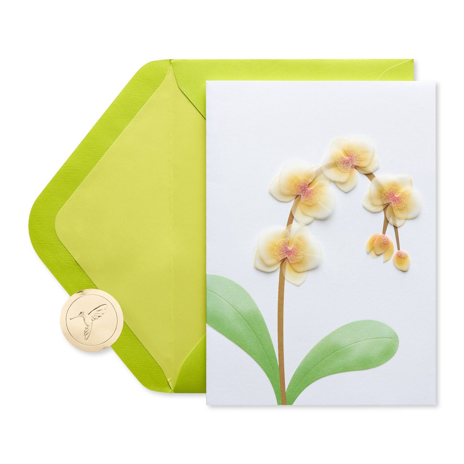 slide 4 of 9, Sympathy Greeting Card Floral - PAPYRUS, 1 ct