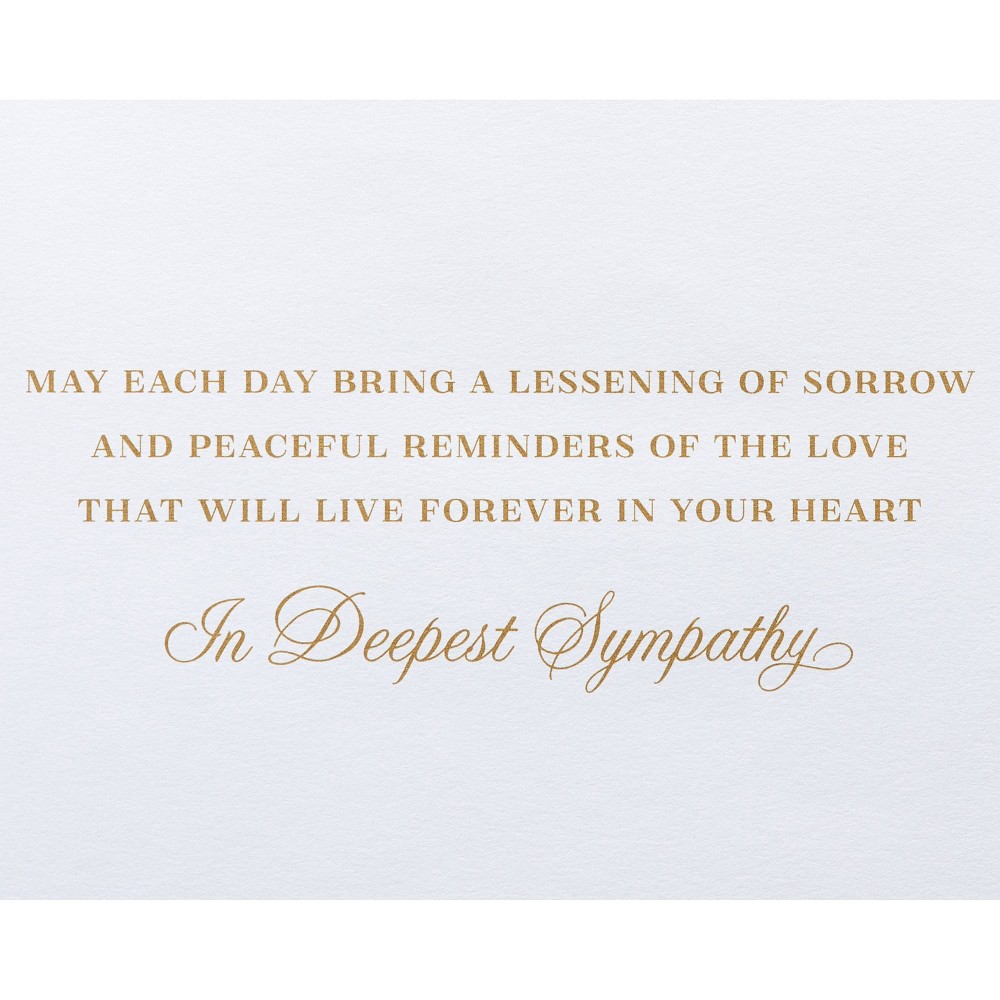 Sympathy Greeting Card Floral PAPYRUS 1 ct Shipt