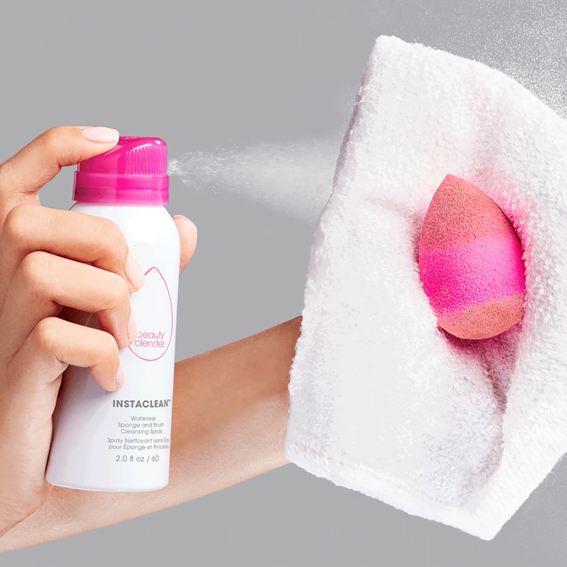 slide 2 of 2, Beautyblender Instaclean™ Sponge and Brush Cleansing Spray, 1 ct