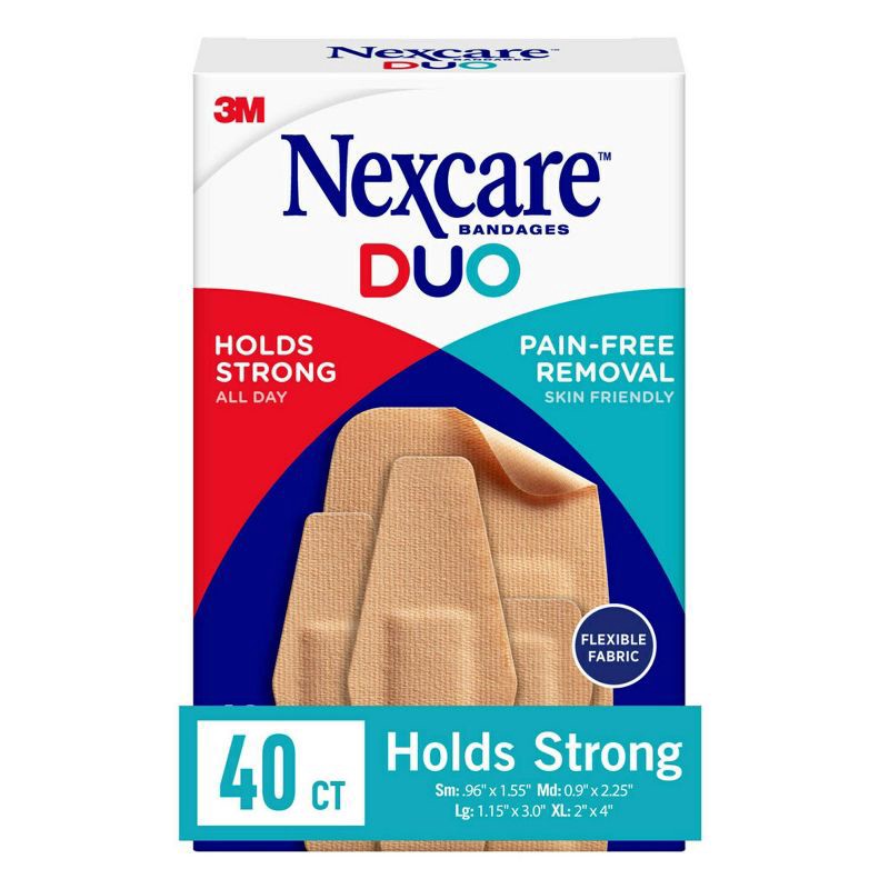 slide 5 of 10, Nexcare Duo Assorted Bandages - 40ct, 40 ct