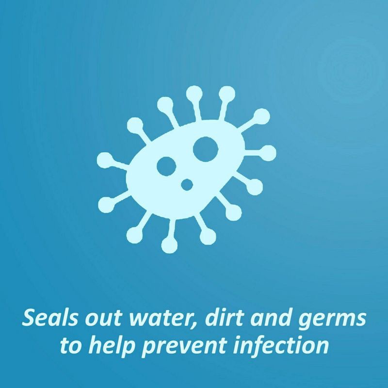 slide 9 of 9, Nexcare Tegaderm + Pad Transparent Dressing - Oval - 3.5" x 4.125" - 3ct, 3 ct