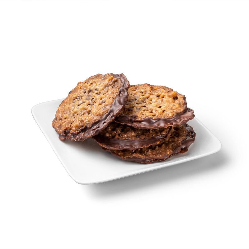 slide 3 of 3, Dark Chocolate Almond Toffee Wafer - 8oz - Favorite Day™, 8 oz