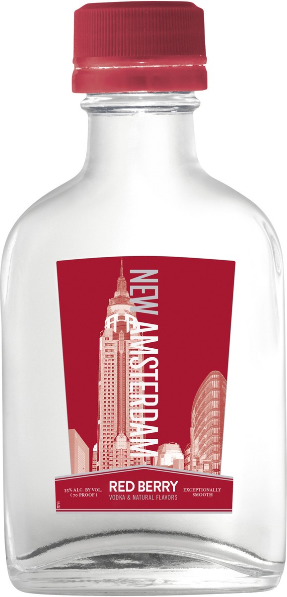 slide 2 of 2, New Amsterdam Berry Vodka, 100 ml