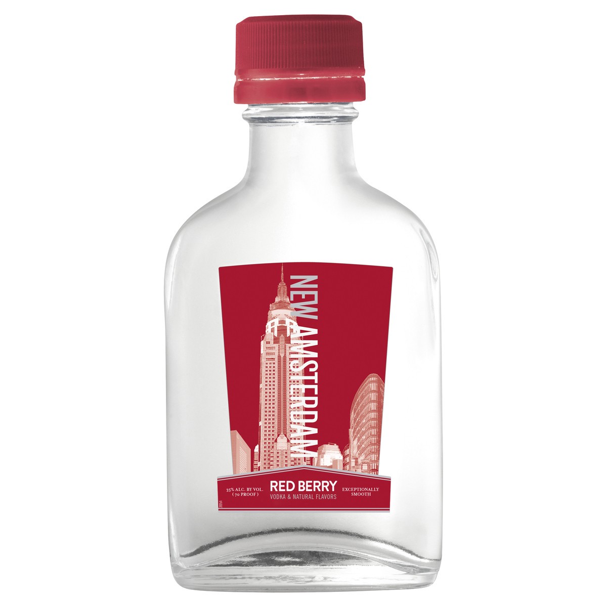 slide 1 of 2, New Amsterdam Berry Vodka, 100 ml