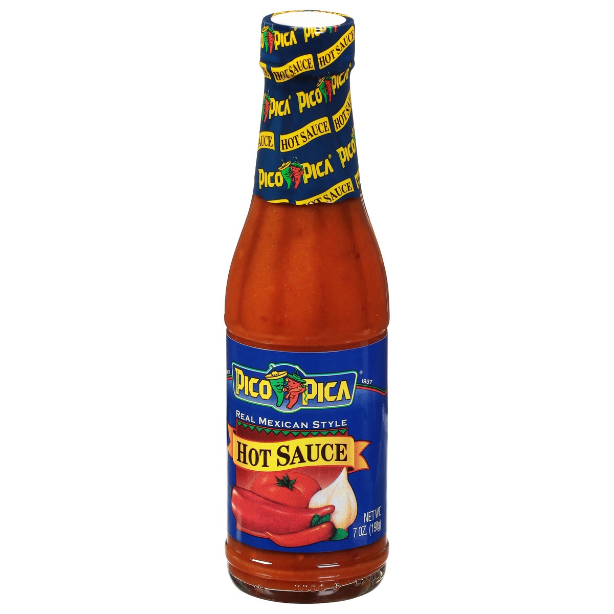 slide 7 of 9, Pico Pica Real Mexican Style Hot Sauce 7 oz, 7 oz