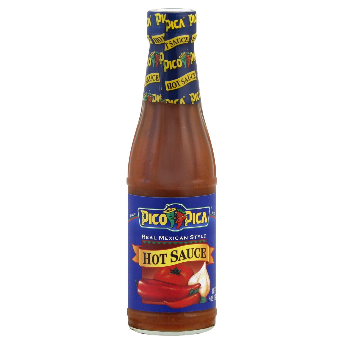 slide 1 of 9, Pico Pica Real Mexican Style Hot Sauce 7 oz, 7 oz