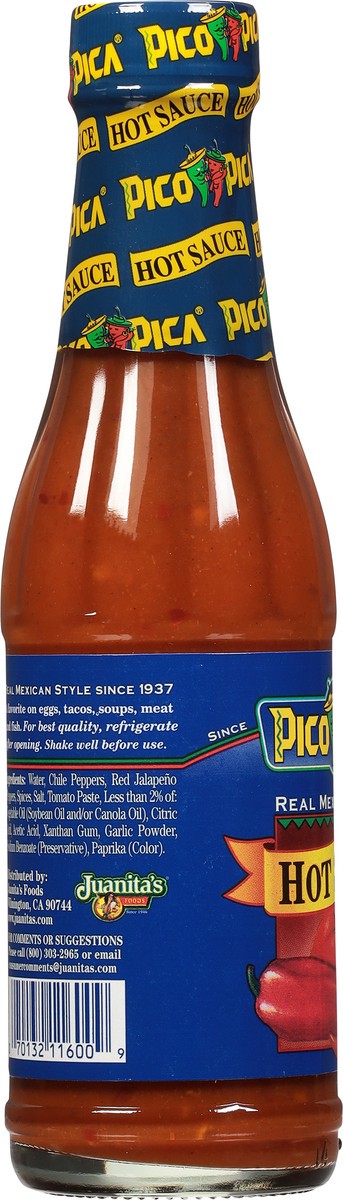 slide 4 of 9, Pico Pica Real Mexican Style Hot Sauce 7 oz, 7 oz