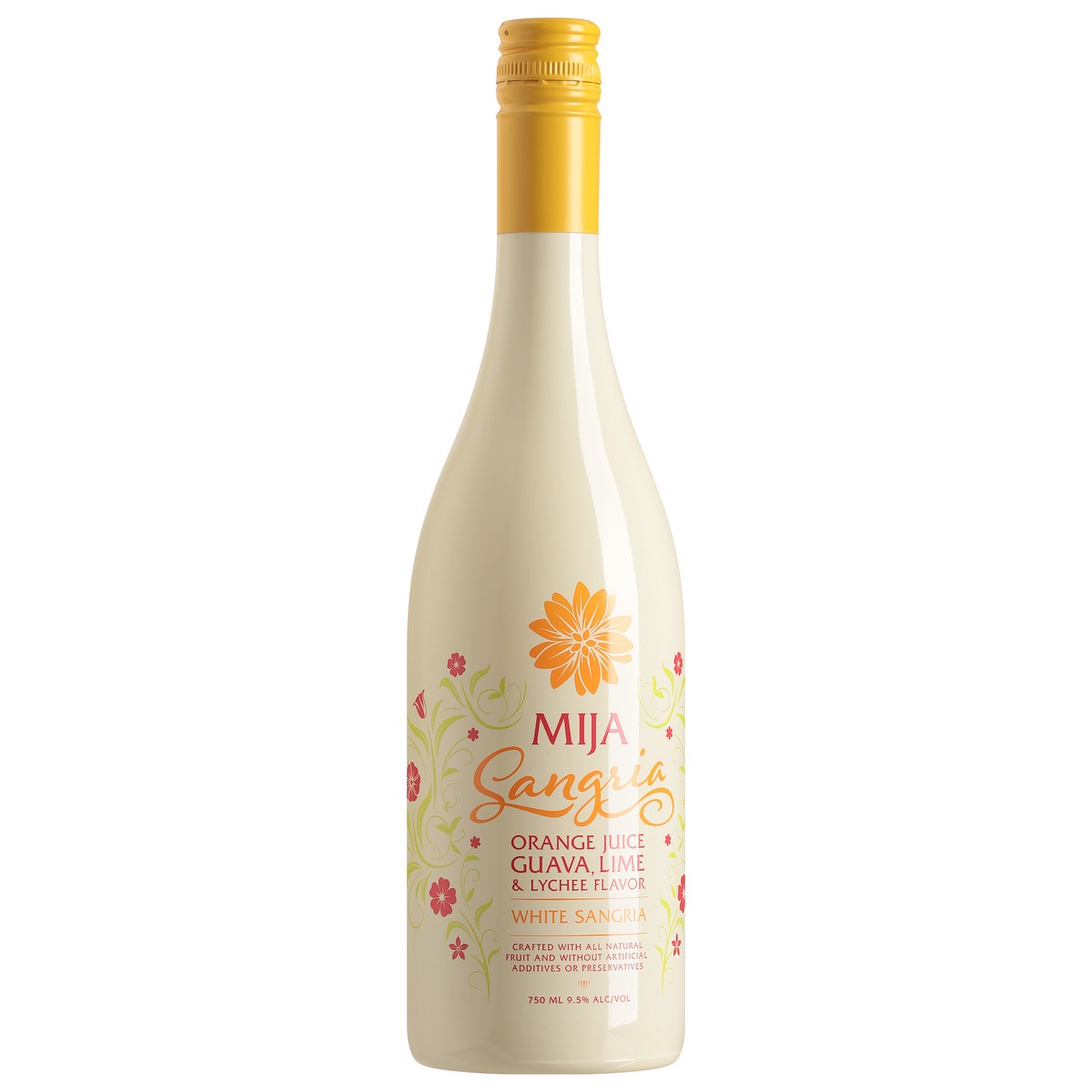 slide 6 of 9, Mija Sangria Mija White Sangria | Premium Craft Sangria, 750 ml