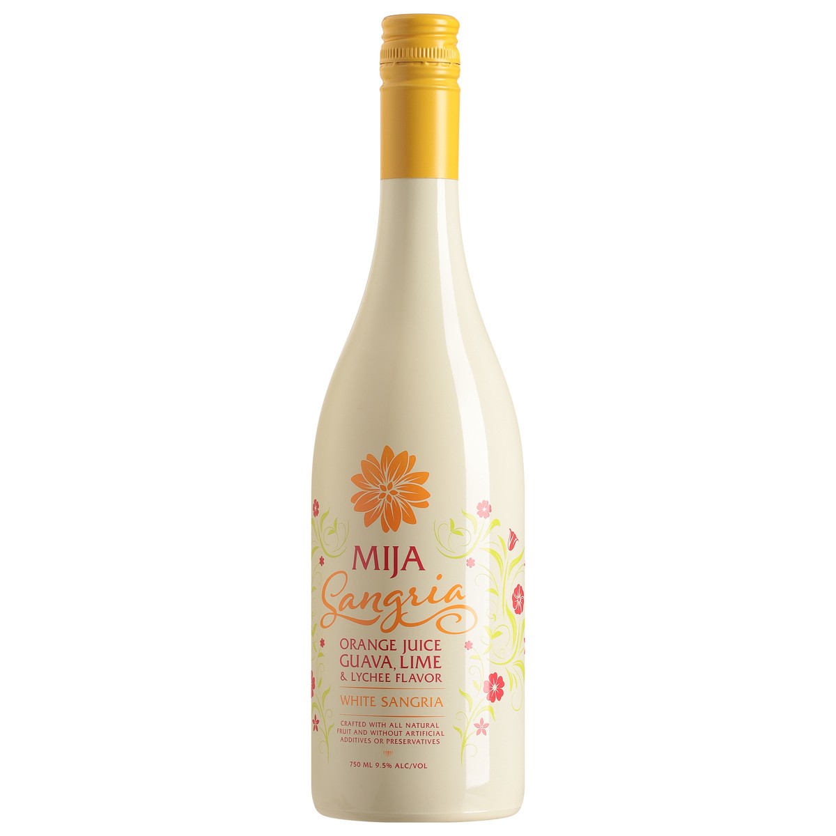 slide 4 of 9, Mija Sangria Mija White Sangria | Premium Craft Sangria, 750 ml