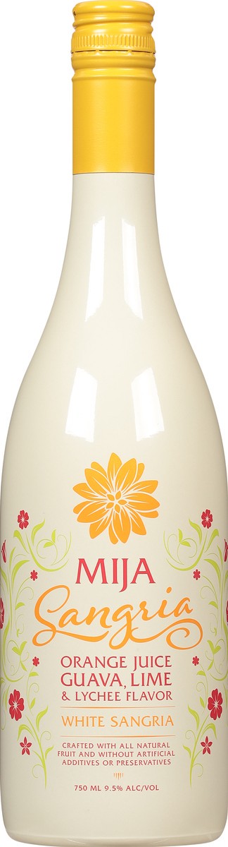 slide 7 of 9, Mija Sangria Mija White Sangria | Premium Craft Sangria, 750 ml