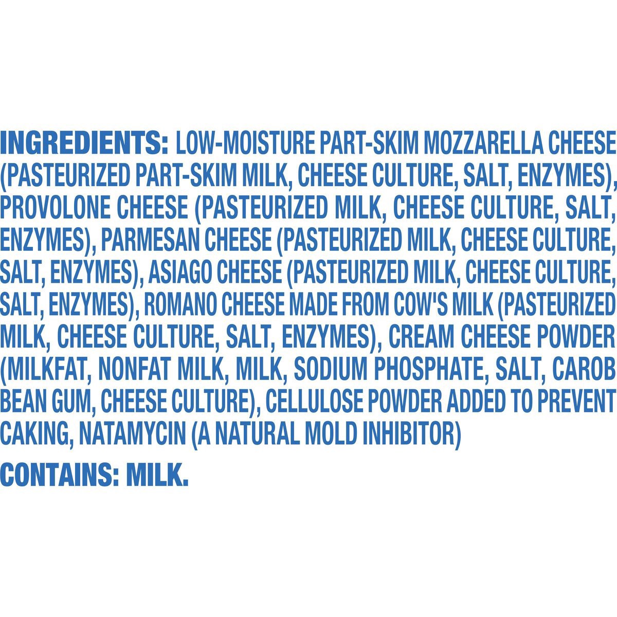 slide 2 of 13, Kraft Italian Five Cheese Blend Shredded Cheese with a Touch of Philadelphia for a Creamy Melt, 8 oz Bag, 8 oz