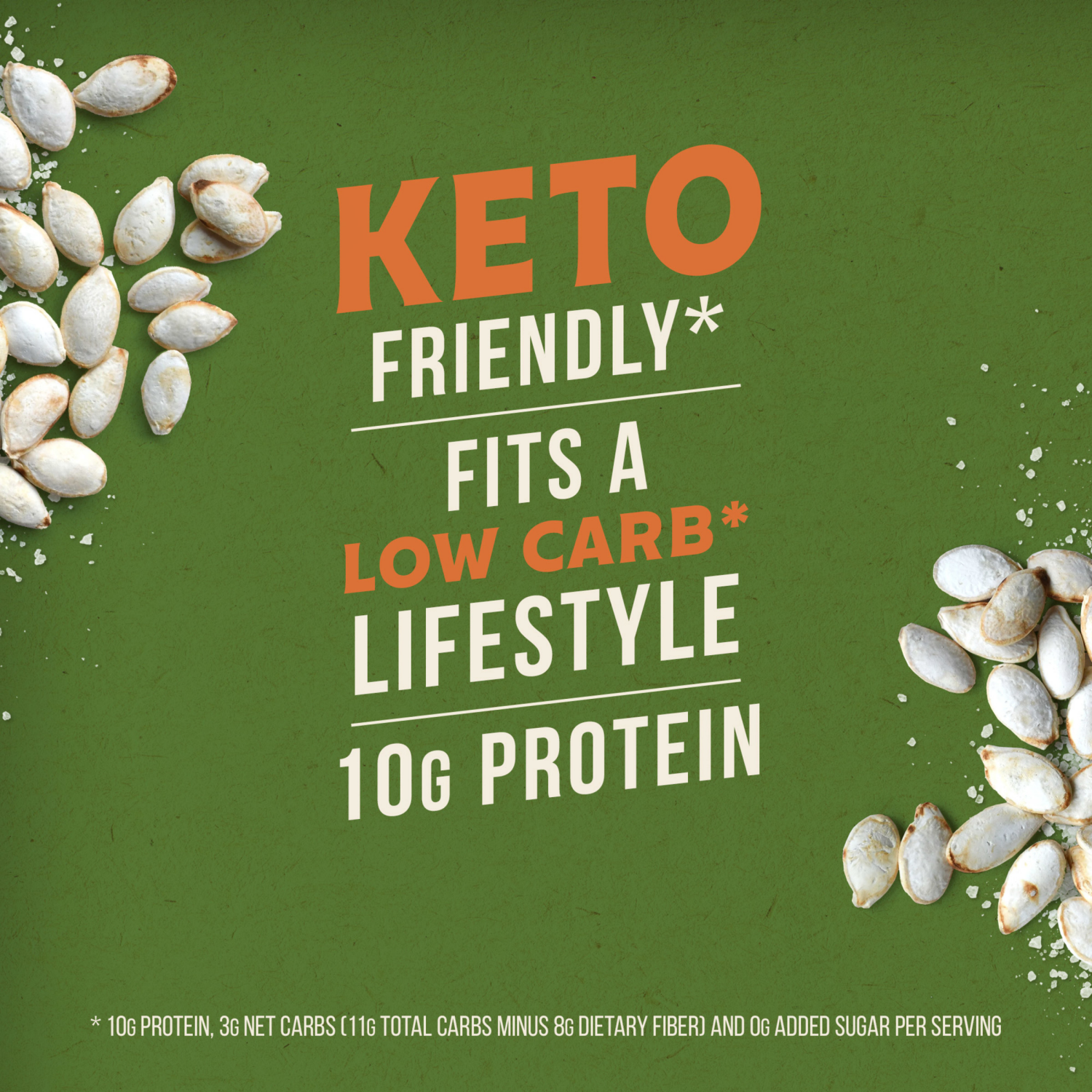 slide 6 of 6, BIGS Simply Salted Homestyle Roast Pumpkin Seeds, Keto Friendly Snack, Low Carb Lifestyle, 5 oz. Bag, 5 oz