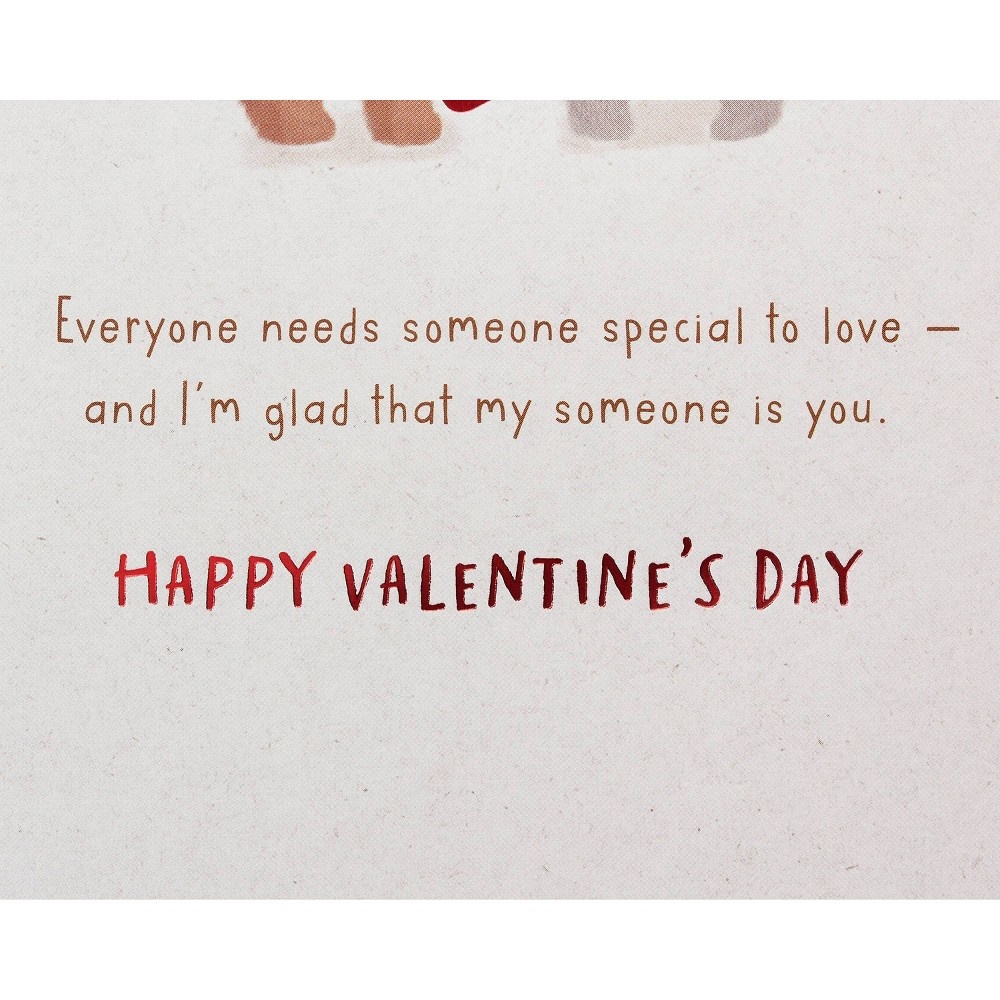 slide 4 of 6, Carlton Cards Valentine's Day Card Romantic My Sweet Valentine, 1 ct