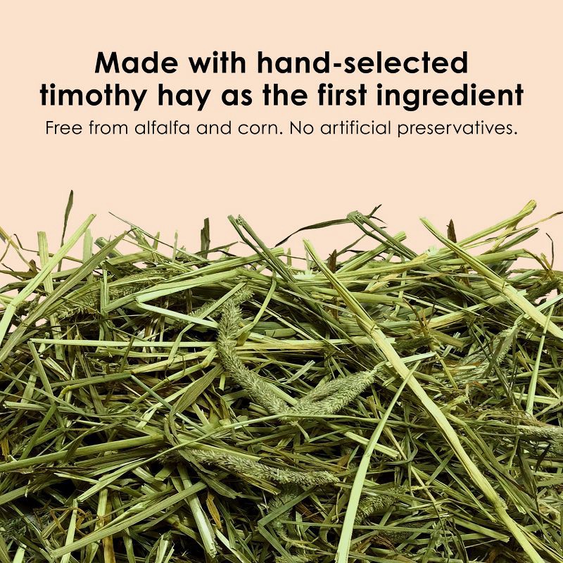 slide 3 of 8, Kaytee Forti-Diet Timothy Select Unflavored Dry Rabbit Food - 3.5lbs, 3.5 lb