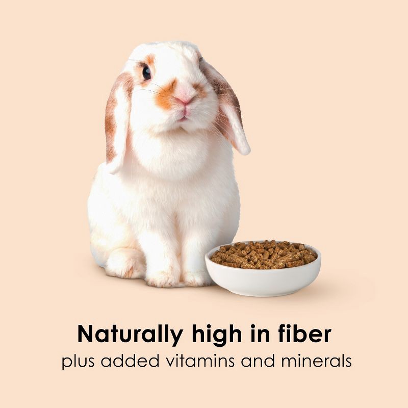 slide 4 of 8, Kaytee Forti-Diet Timothy Select Unflavored Dry Rabbit Food - 3.5lbs, 3.5 lb