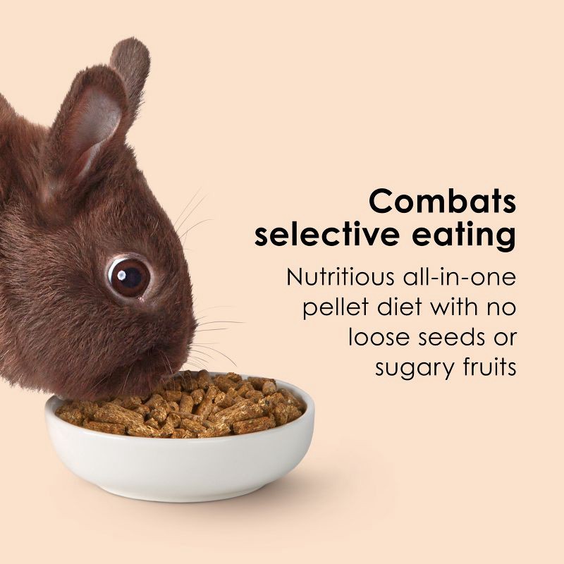 slide 5 of 8, Kaytee Forti-Diet Timothy Select Unflavored Dry Rabbit Food - 3.5lbs, 3.5 lb