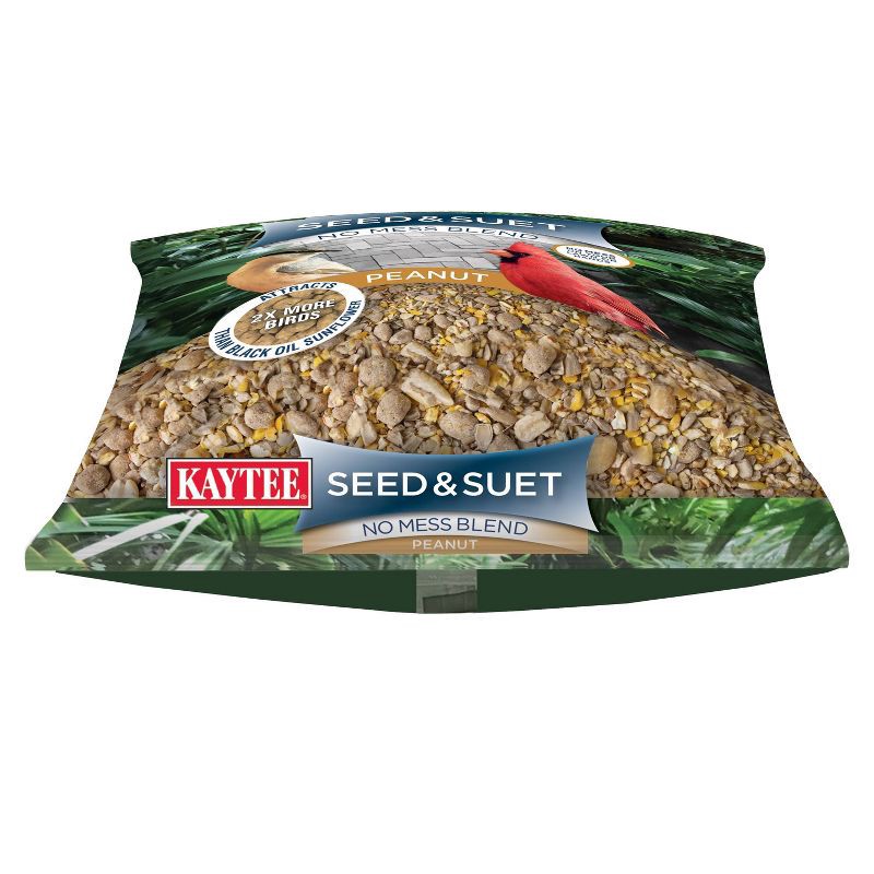 slide 3 of 4, KAYTEE Seed and Suet Bird Food - 10lbs, 10 lb