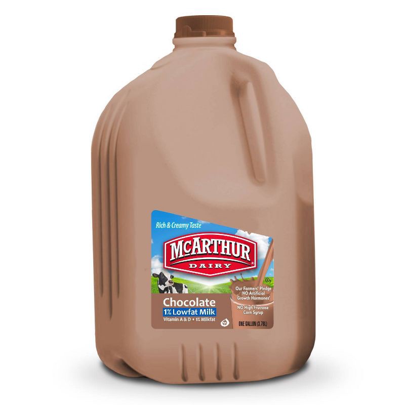 slide 2 of 2, McArthur Dairy 1% Lowfat Chocolate Milk - 1gal, 1 gal