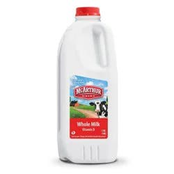 McArthur Dairy Whole Milk - 0.5gal