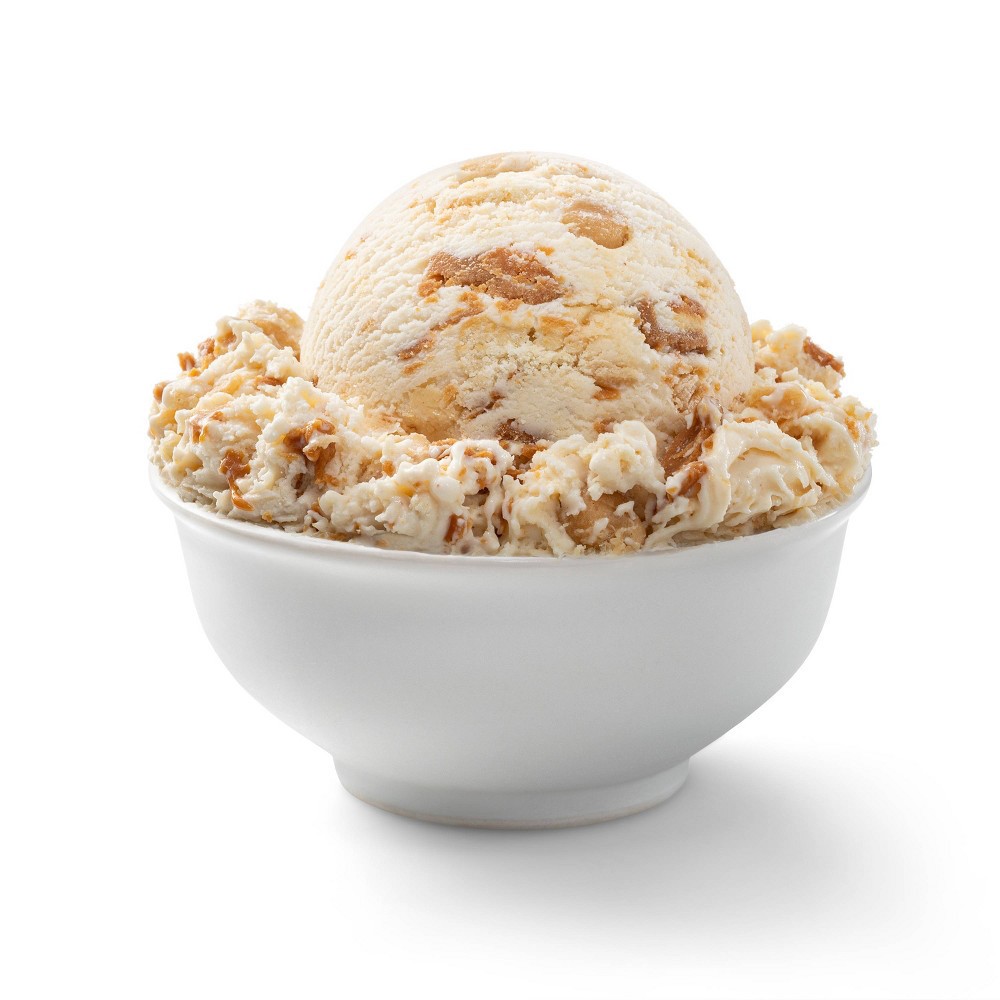 Peanut Butter Cookies and Cream Ice Cream - 16oz - Favorite Day 16 oz ...