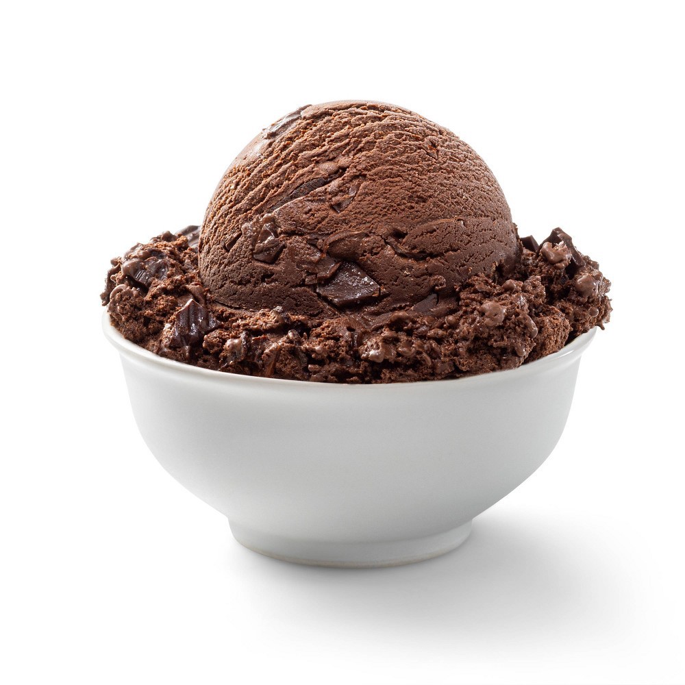 slide 2 of 3, Dark Chocolate Mint Ice Cream - 16oz - Favorite Day, 16 oz