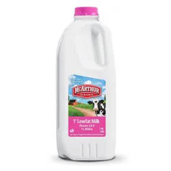 McArthur Dairy 1% Lowfat Milk - 0.5gal