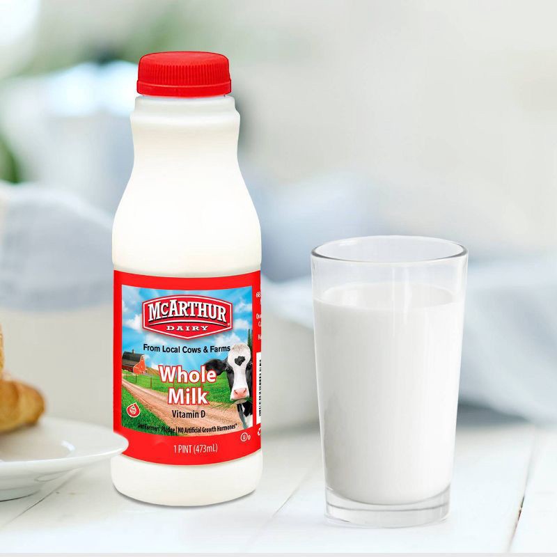 slide 2 of 2, McArthur Vitamin D Whole Milk - 1pt, 1 pint