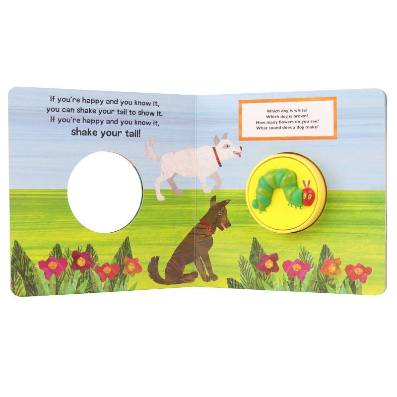 slide 2 of 4, Eric Carle One Button Squishy Sound Book (Board Book), 1 ct