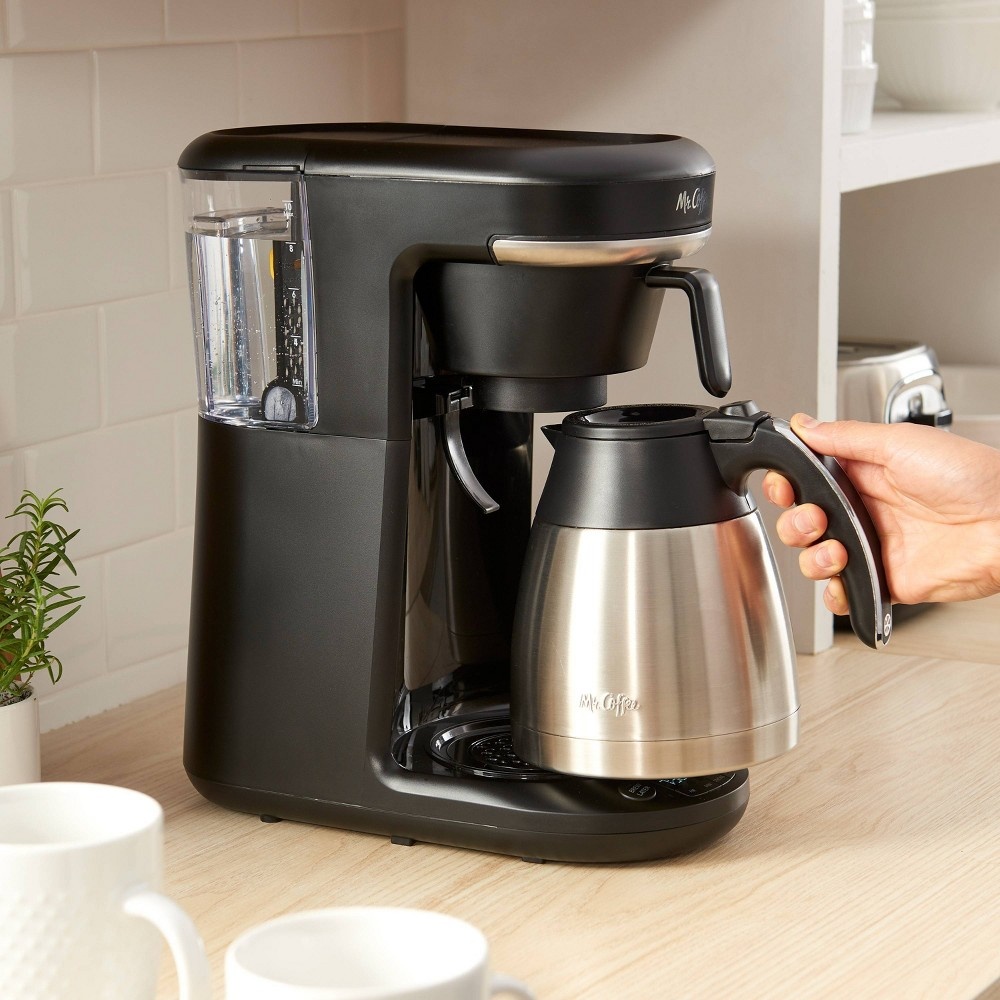 Mr. Coffee Single-Serve & Programmable Thermal Carafe Coffee Maker