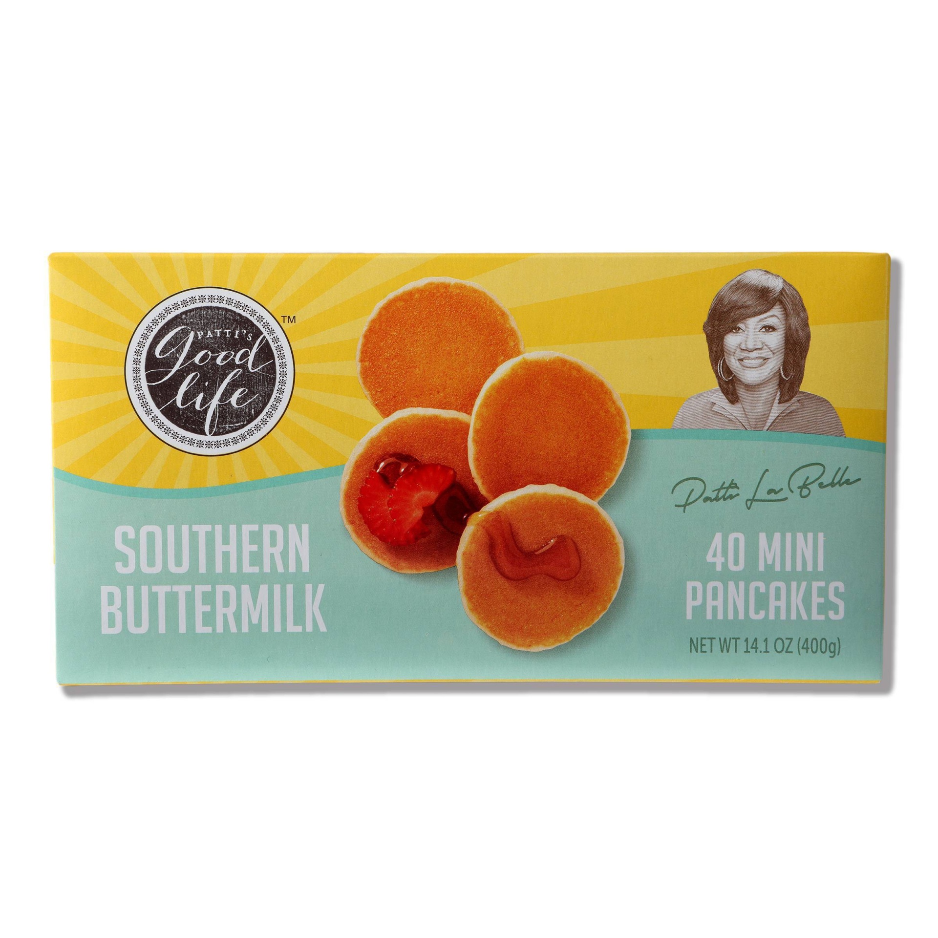 slide 1 of 1, Patti LaBelle Southern Buttermilk Frozen Mini Pancakes - 14.1oz/40ct, 14.1 oz, 40 ct