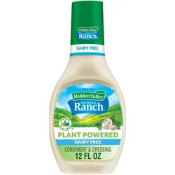 Hidden Valley Plant Powered Classic Ranch Dressing & Dipping Sauce - 12fl oz