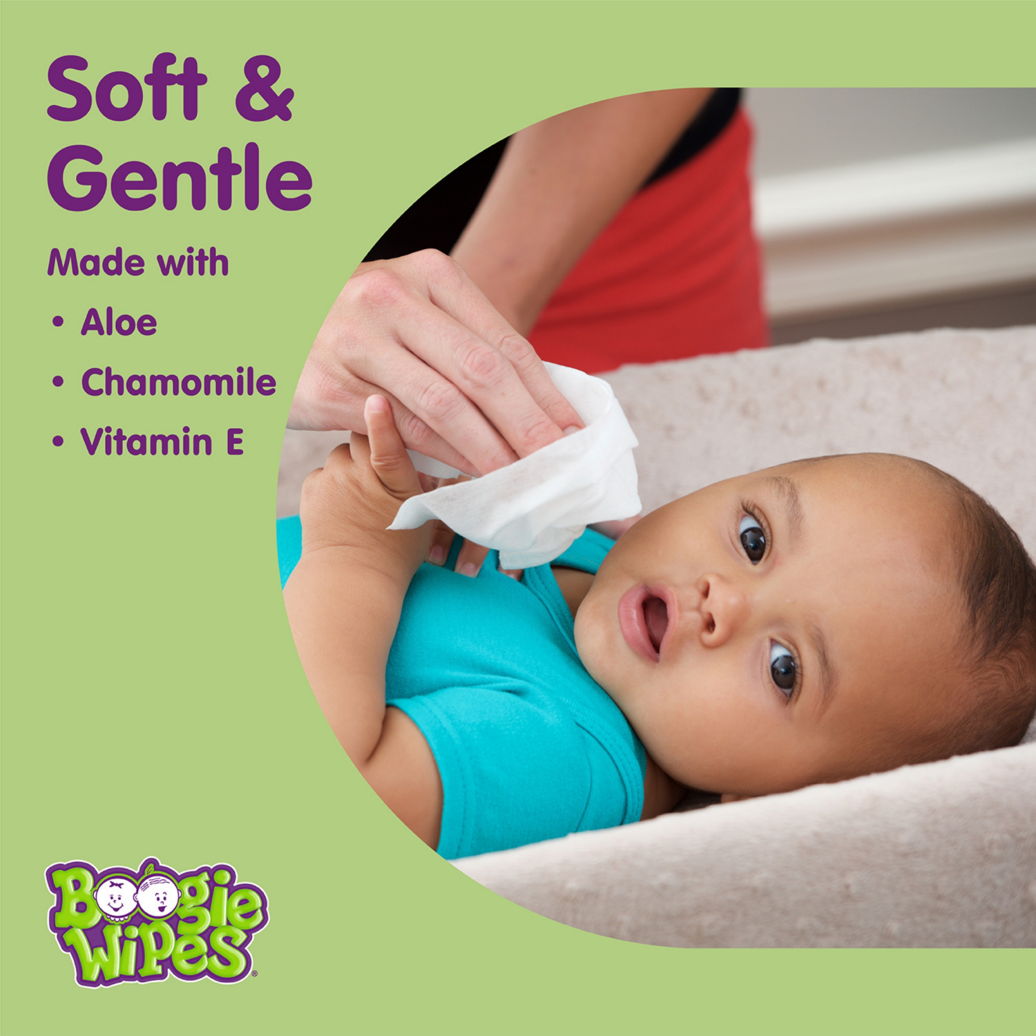slide 5 of 6, Boogie Wipes Saline Nose Wipes, 45 ct