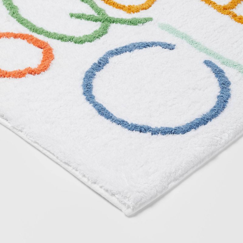 slide 3 of 4, Kids' Squeaky Clean Bath Rug - Pillowfort™, 1 ct