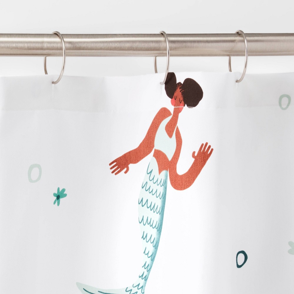 Mermaid Shower Curtain Pillowfort 1 ct Shipt