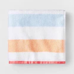 Striped Kids' Bath Towel with SILVADUR™ Antimicrobial Technology - Pillowfort™: 100% Cotton, OEKO-TEX Certified