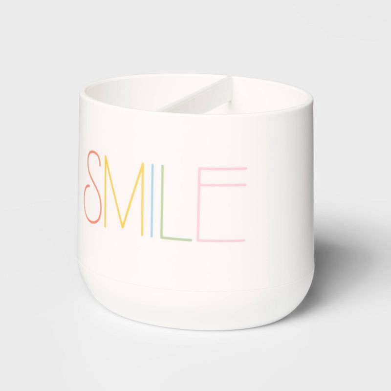 slide 3 of 3, Kids' Toothbrush Holder Smile - Pillowfort™, 1 ct