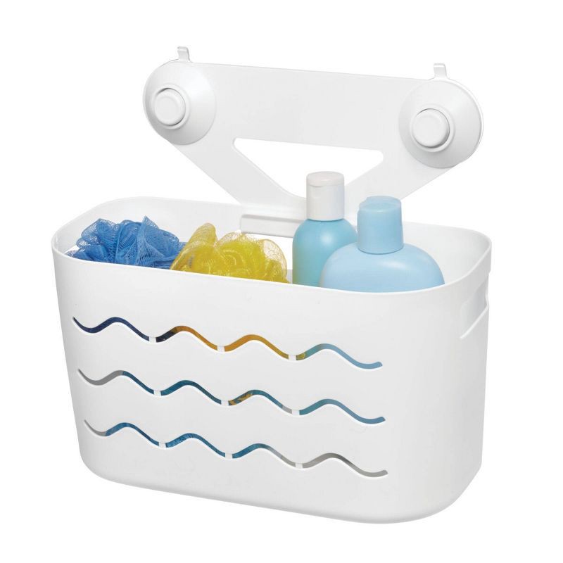 slide 4 of 9, Kids' Medium Shower Caddy White - Pillowfort™, 1 ct
